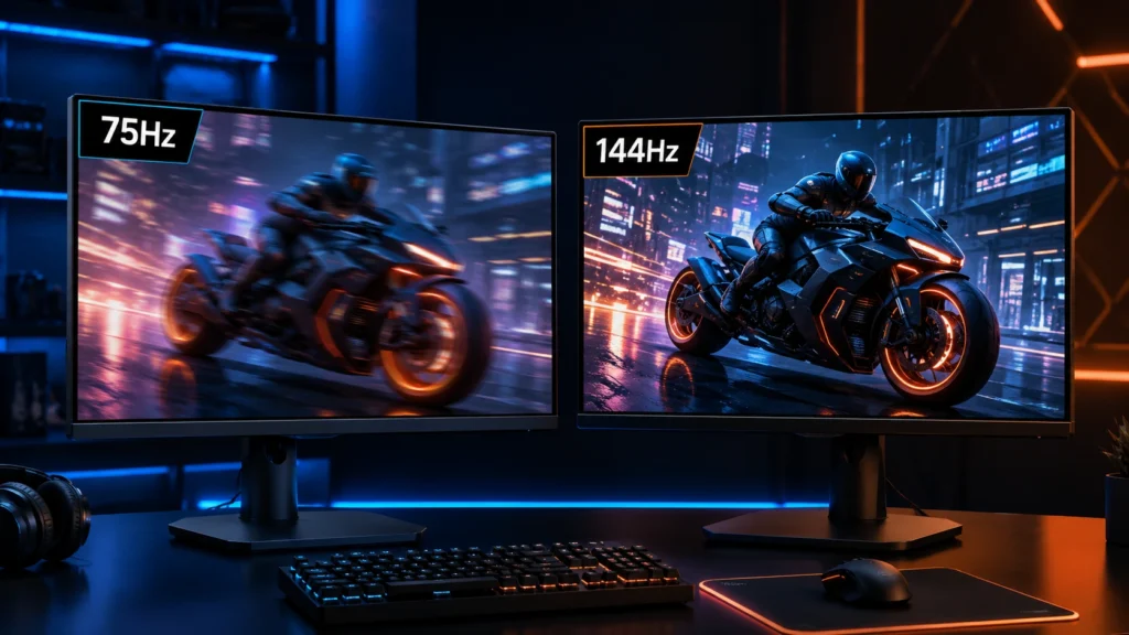 Monitor Gamer de entrada: Vale a pena investir num 75Hz ou 144Hz?