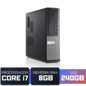 Computador Dell Optiplex 7010 intel Core i7 8GB SSD 240GB