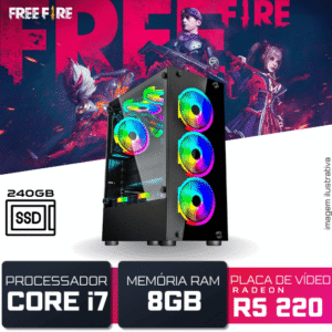 Computador Gamer - I7 8GB SSD 240GB