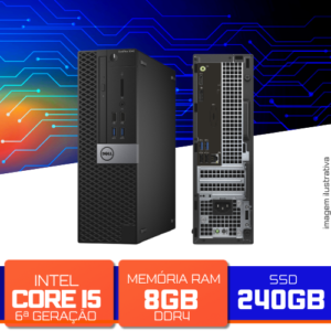 Desktop Dell Optiplex 3040 SFF - Intel Core i5-6500 3.20GHz, 8GB DDR3L, SSD 240GB