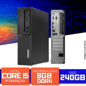 Desktop Lenovo ThinkCentre M920s - Intel Core i5-8500 3.00GHz, 8GB DDR4, SSD 240GB