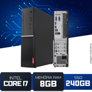 Desktop Lenovo V520s SFF Intel® Core i7-7700 8GB SSD 240GB Windows 10 Pro