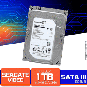 HD 1TB Seagate SATA III Video 3.5 - ST1000VM002