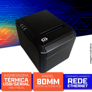 Impressora CIS PR3000 USB, Rede, Serial - Não Fiscal