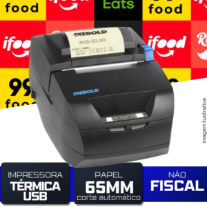 Impressora USB - Térmica 65MM - Diebold NIXDORF IM453HU