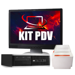 Kit PDV - Computador + Monitor + Impressora Não Fiscal + Teclado e Mouse