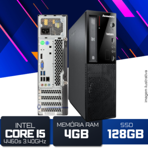 Lenovo ThinkCentre Edge73  I5-4460S 4GB SSD 128GB