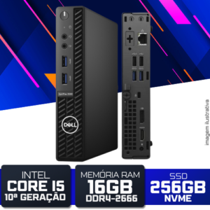Mini PC Dell Optiplex 3080 I5-10500T 16GB SSD 256GB M.2