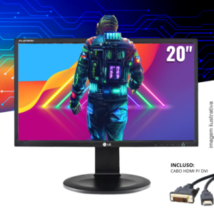 Monitor LG Flatron E2011P 20 LCD Widescreen