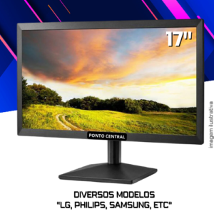Monitores 17" Polegadas - Diversos Modelos