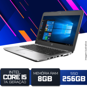 Notebook HP EliteBook 820 G4 Intel Core i5-7a. 8GB DDR4 SSD 256GB