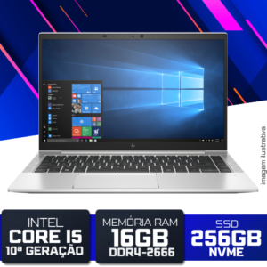Notebook HP EliteBook 840 G7 - I5-10310U 16GB SSD 256GB M.2