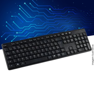 Teclado USB Seminovo - Marcas Diversas
