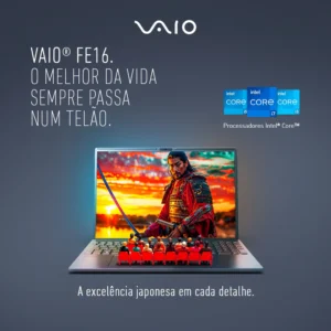 Notebook Vaio Intel Core i5-6ª geração 8GB DDR3 SSD 240GB