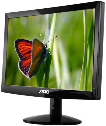 AOC E1621SW – 16 polegadas – VGA - vista 2