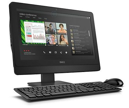 All in One Dell OptiPlex 3030 – Intel Core i5 de 4ª geração, 8 GB DDR3, SSD 240 GB, Tela 19,5″ - vista 2