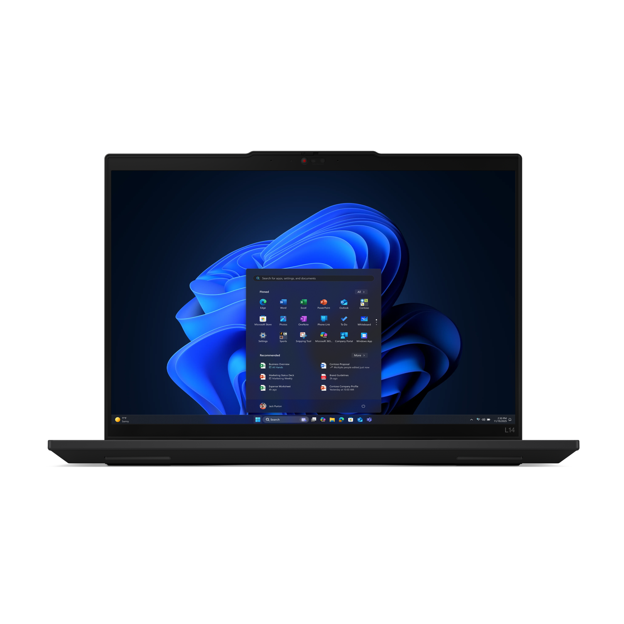 Notebook Lenovo ThinkPad L14 Gen 2 Intel – Intel Core i5 de 11ª geração, 16 GB, SSD NVMe 256 GB, Tela 14″ - vista 2