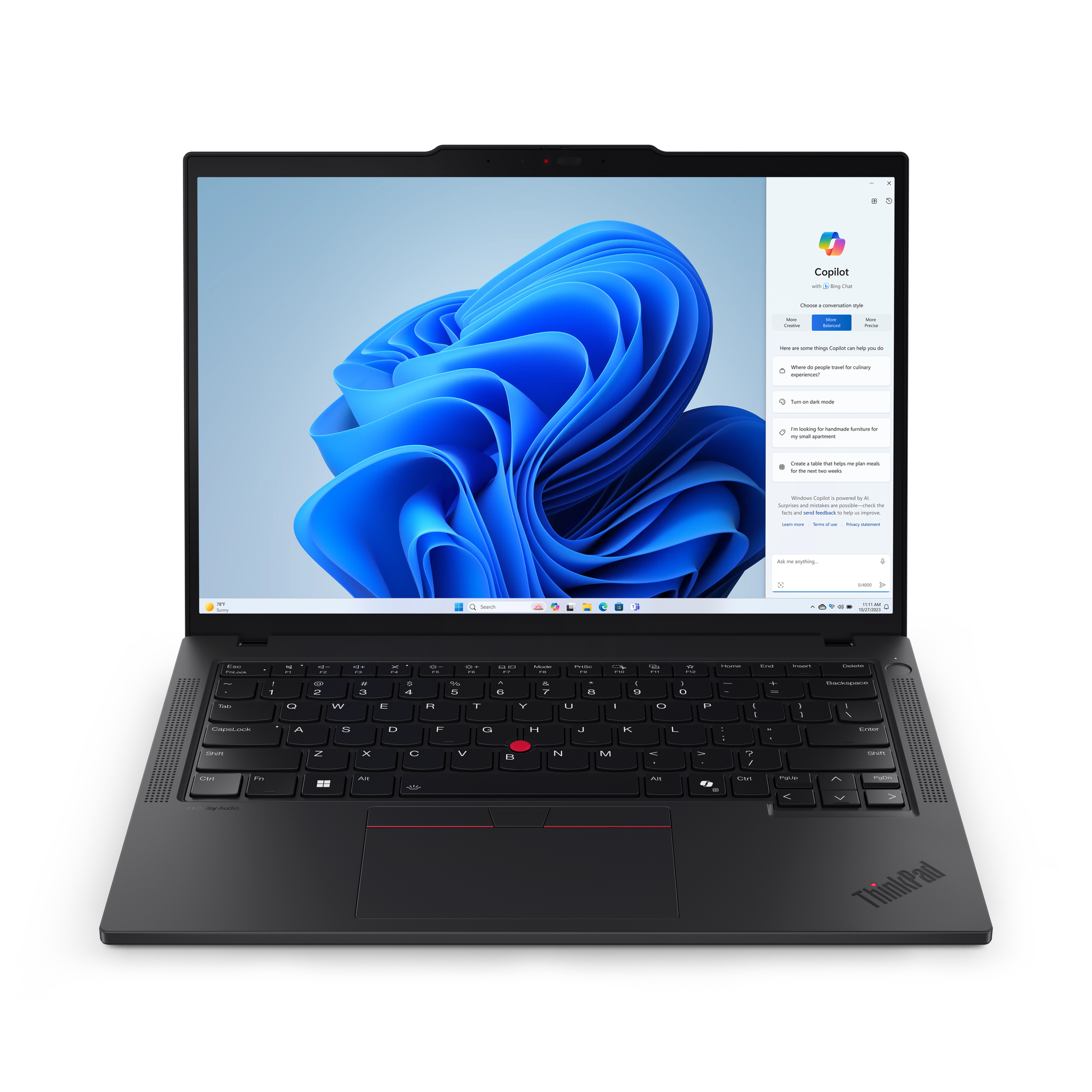 Notebook Lenovo ThinkPad T14 Gen 1 AMD – AMD Ryzen 5 PRO de 4ª geração, 8 GB, SSD NVMe 256 GB, Tela 14″ - vista 1
