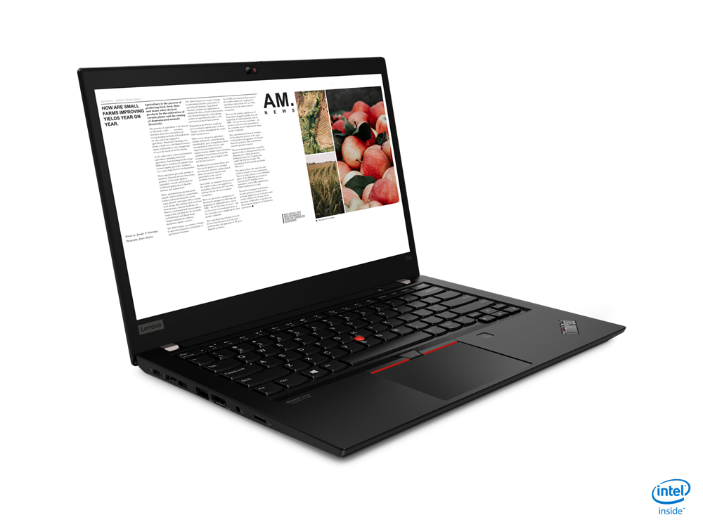 Notebook Lenovo ThinkPad T14 – Intel Core i5 de 10ª geração, 16 GB DDR4, SSD 256 GB, Tela 14″ - vista 2